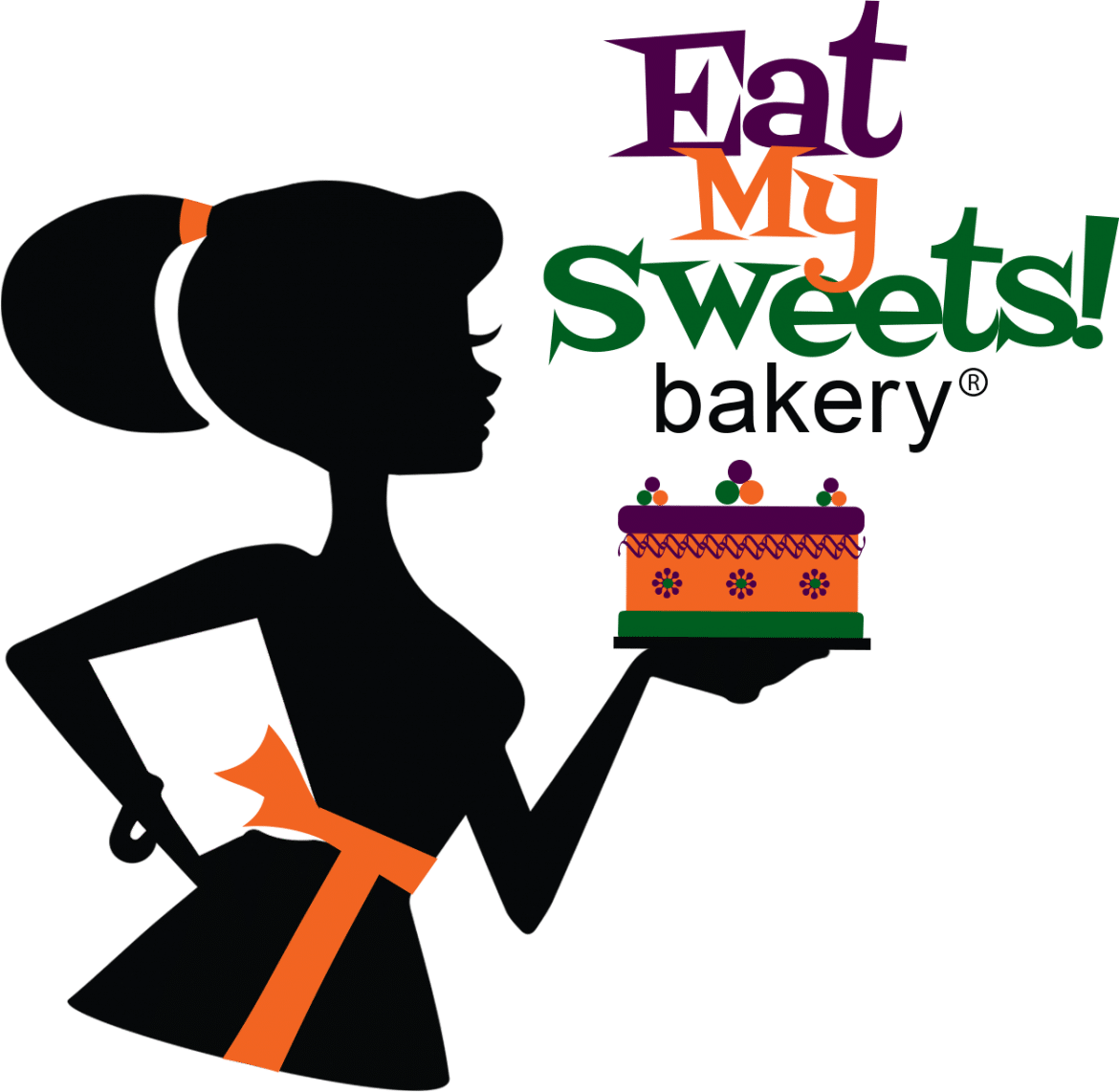 Eat My Sweets Bakery Logo
