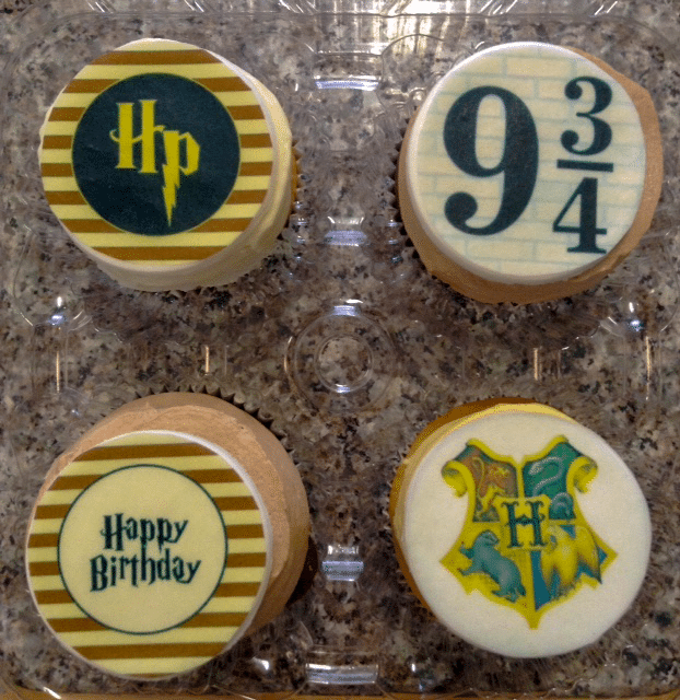 Harry Potter Cupcakes (Edible Image)
