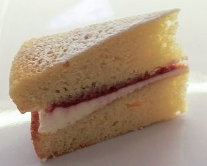 Queen Victoria Sandwich Sponge Cake (Slice). Eat My Sweets Bakery