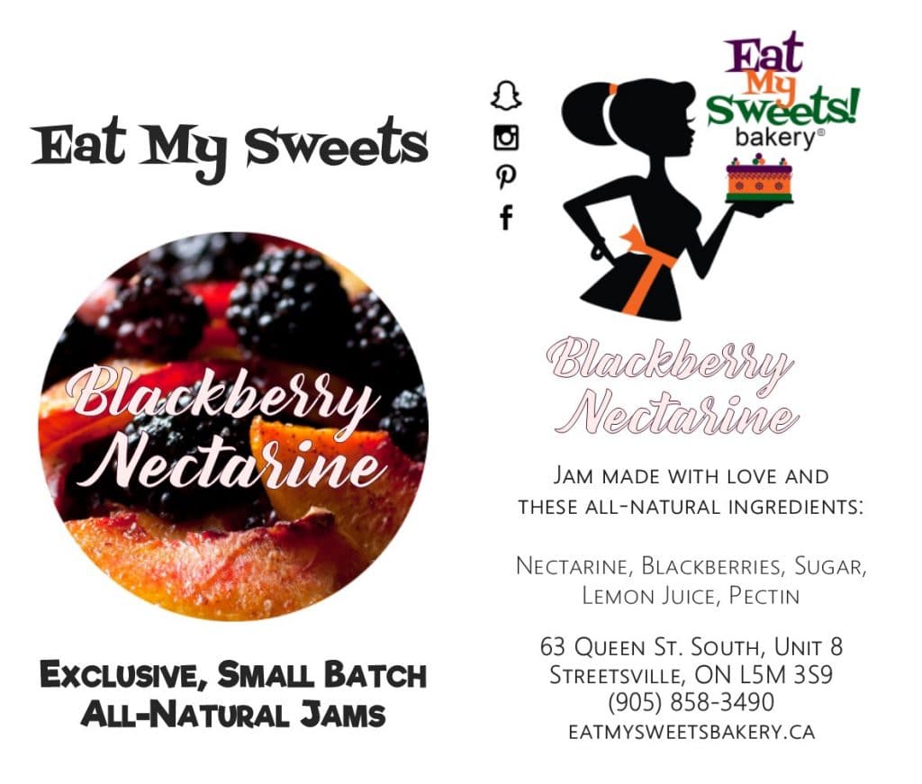 Blackberry Nectarine Jam. Eat My Sweets Bakery