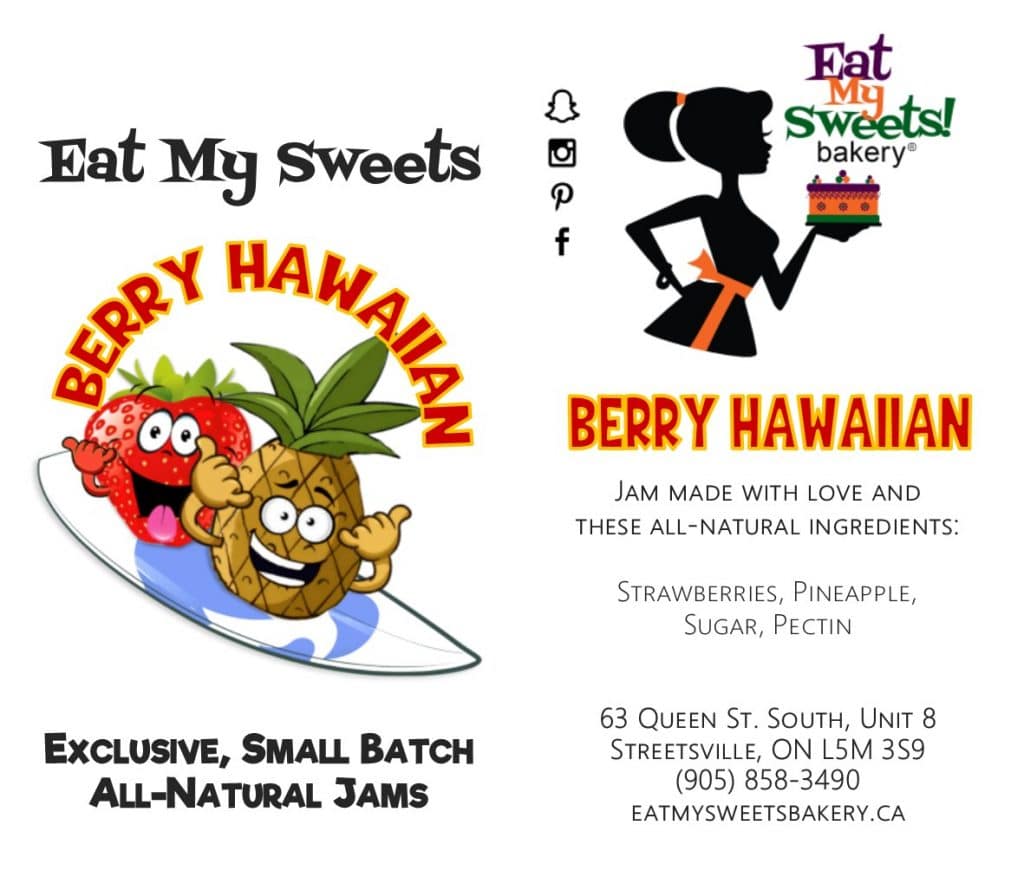 Berry Hawaiian Jam. Eat My Sweets Bakery