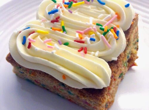 Birthday Cake Blondie. Eat My Sweets Bakery