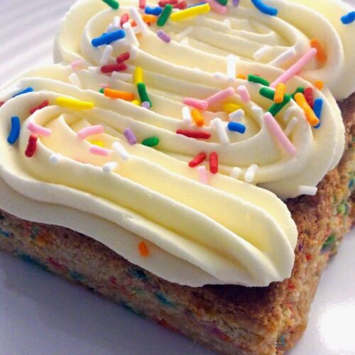 Birthday Cake Blondie. Eat My Sweets Bakery