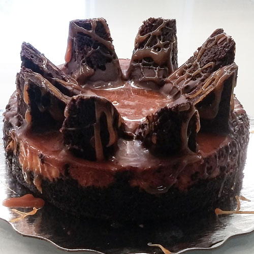 Chocolate Brownie Caramel Explosion. Eat My Sweets Bakery