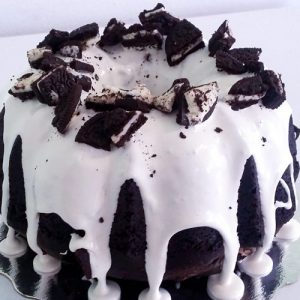 6" Oreo Cookie Chocolate Bundt Cake. Eat My Sweets Bakery