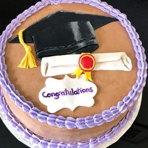 Graduation Custom Cake. Eat My Sweets Bakery