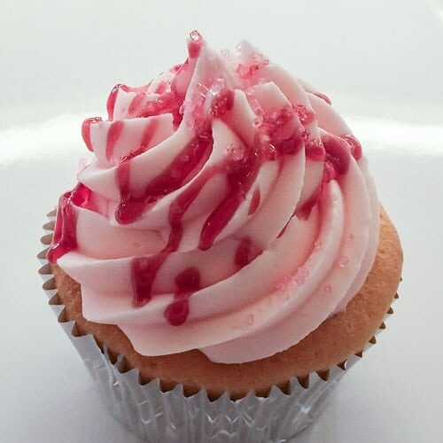 Raspberry Swirl Specialty Cupcakes. Eat my Sweets Bakery