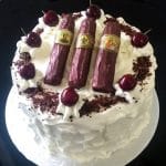 Blackforest Cigar Birthday Cake. Eat My Sweets Bakery