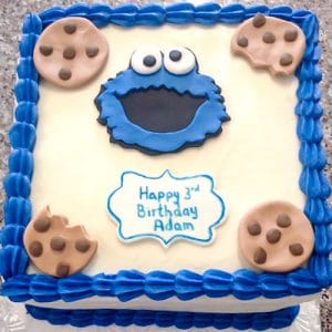 Cookie Monster Birthday Cake. Eat My Sweets Bakery