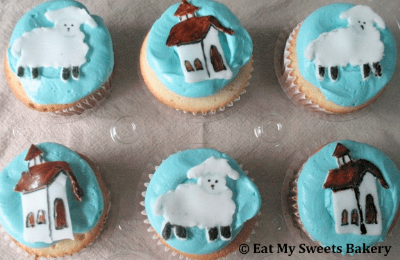 Baptism Cupcakes from Eat My Sweets Bakery