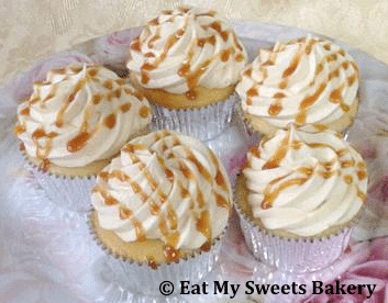 Dulce de Leche Cupcakes from Eat My Sweets Bakery