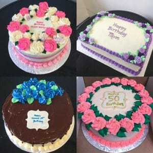 4 Examples of Floral Buttercream Cakes by Eat My Sweets Bakery