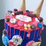 Candy Explosion Birthday Cake