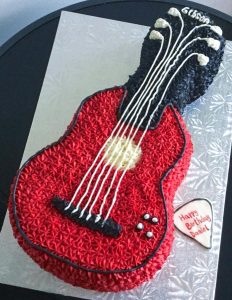Gibson Guitar Birthday Cake