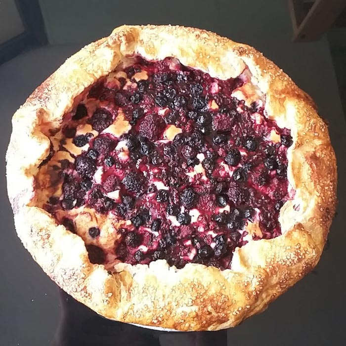 Blackberry & Blueberry Provencal Galette From Eat My Sweets Bakery