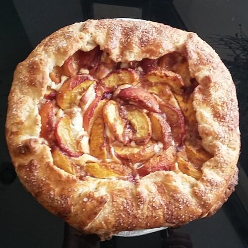 Peach Provencal Galette From Eat My Sweets Bakery