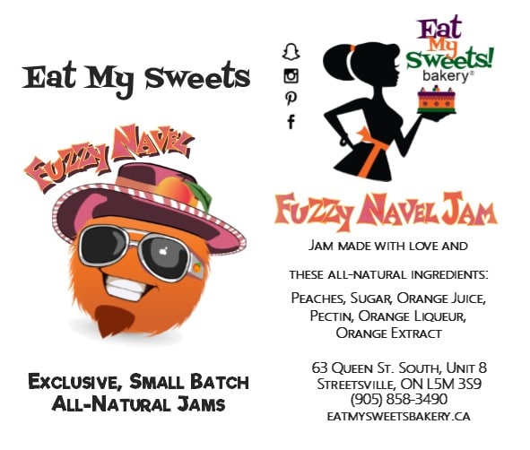 Fuzzy Navel Jam from Eat My Sweets Bakery