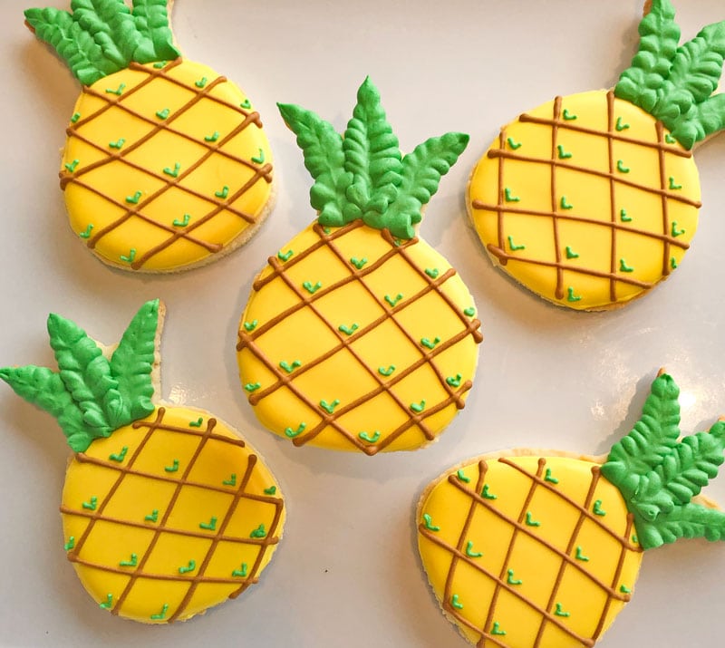 Pineapple Flooded Cookies from Eat My Sweets Bakery