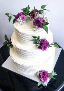 3-Tier Floral Weeding Cake from Eat My Sweets Bakery