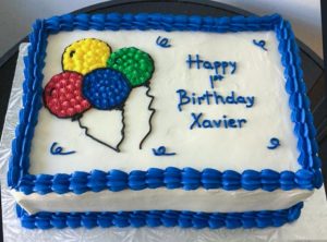 Balloon Birthday Cake from Eat My Sweets Bakery