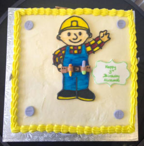 Builder Bob Birthday Cake
