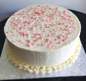 Pretty Pink Pearls Birthday Cake