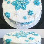 Frozen theme birthday cakeFrom Eat My Sweets Bakery