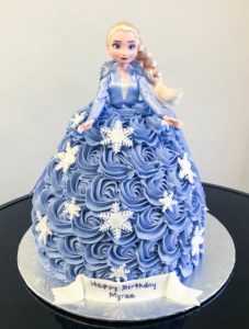 3-D Frozen Character Doll cakeFrom Eat My Sweets Bakery