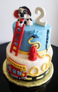 Spot the Fire Dog Fondant Cake From Eat My Sweets Bakery