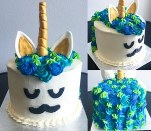 "Manly Unicorn" Custom Birthday from Eat My Sweets Bakery