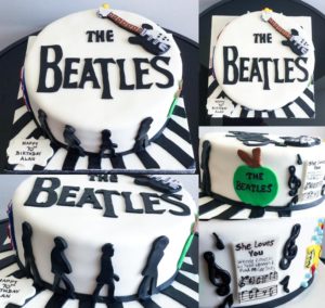 The Beatles Custom Birthday Cake from Eat My Sweets Bakery