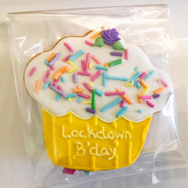 "Lockdown" Birthday Cookies