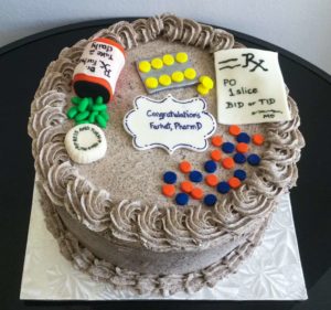 Pharmacy Graduation Cake