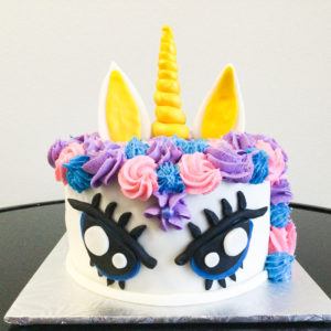 3-D Unicorn Cake