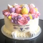 Cat Themed Custom Birthday Cake
