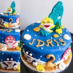 Baby Shark Birthday Cake