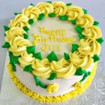 Floral Buttercream Birthday Cake