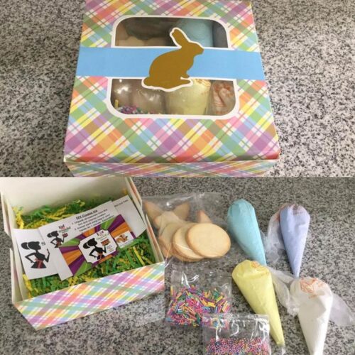 Decorate your own Easter sugar cookies kit