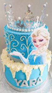 Elsa Themed custom cake