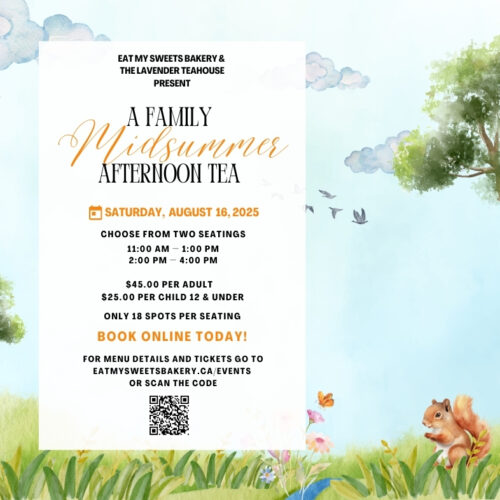 August 16: A Family Midsummer Afternoon Tea