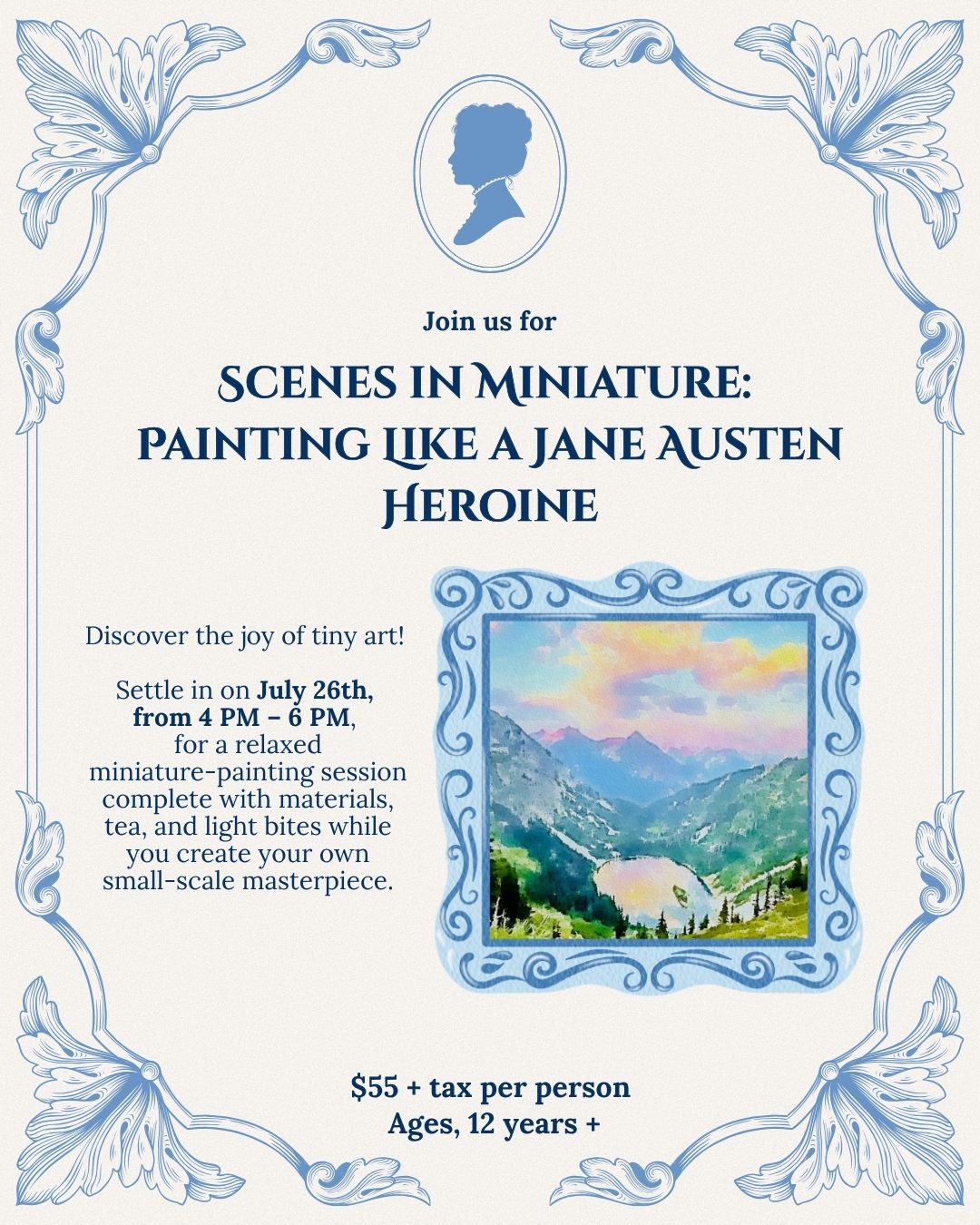 graphic for Scenes in Miniature: Painting Like a Jane Austen Heroine